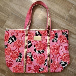 Lilly Pulitzer Alpha Omicron pi Sparkly Tote